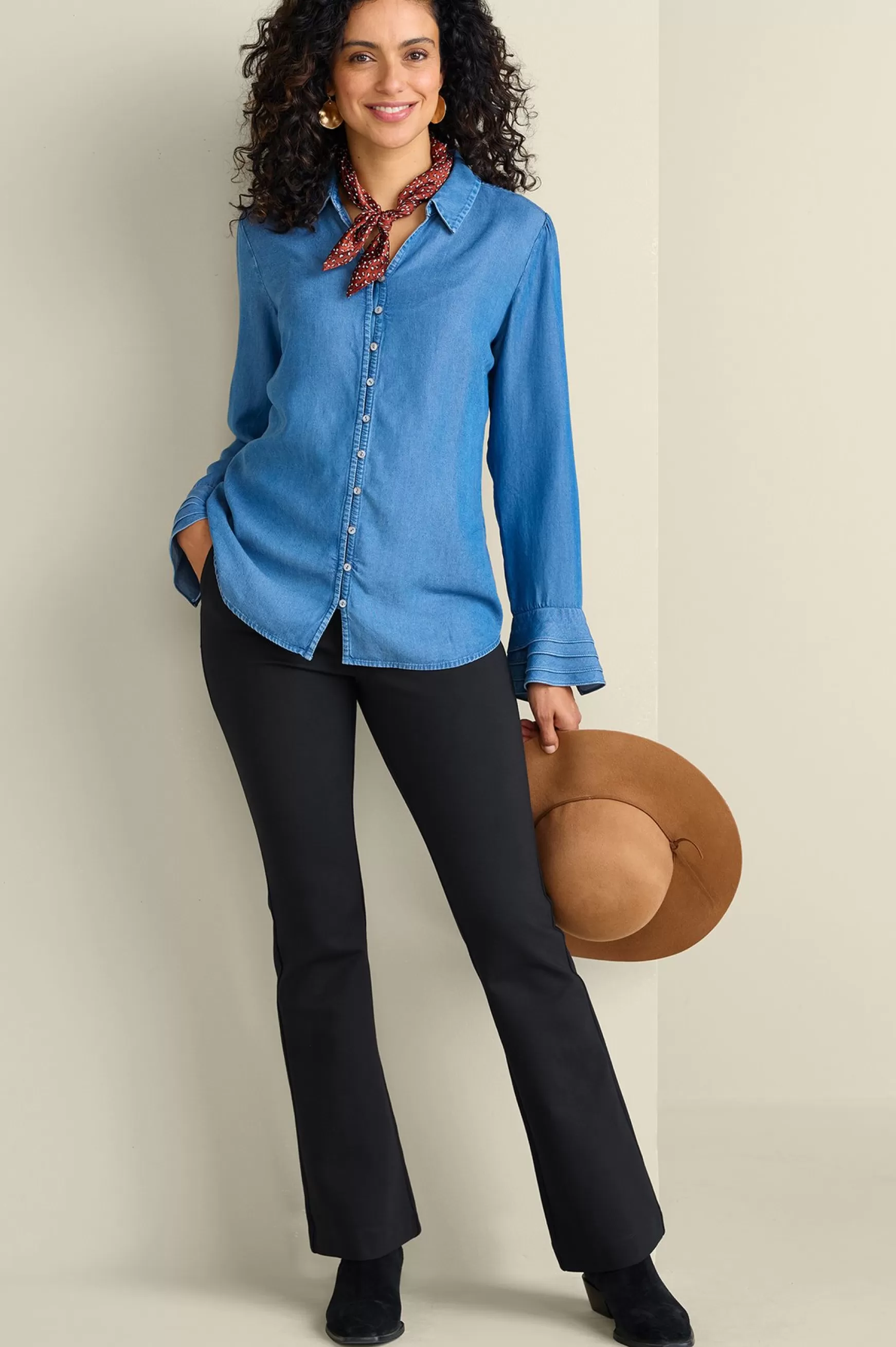 Soft Surroundings Soft Essential Styles | Everyday Styles-Soft Essential Ponte Bootcut Pants